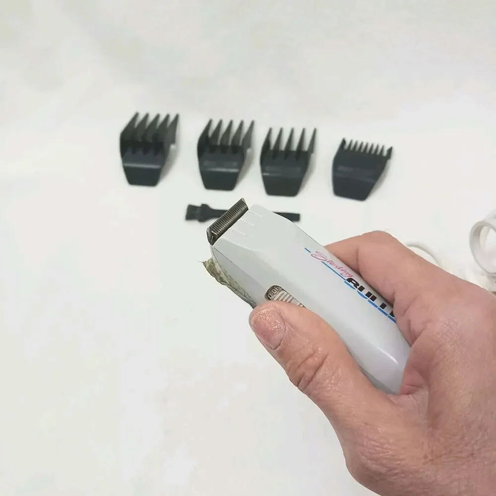Wahl‎ Sterling Bullet Hair Trimmer 4 Attachments Cleaning Brush works EXCELLENT!